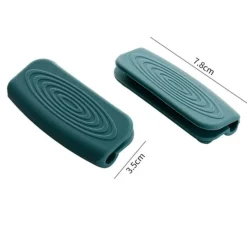 Hitzebeständiges Kochgeschirr-Griffset aus Silikon – 2er-Pack