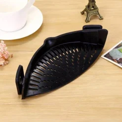 Hitzebeständiges Topfsieb aus Silikon – Abtropfwerkzeug für die Küche