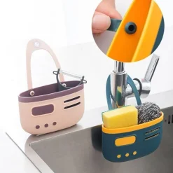 Hängender Abflusskorb für die Spüle – Kreative Aufbewahrungslösung