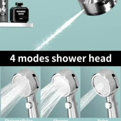 Hochdruck-Duschkopf - Regenduschkopf mit Temperaturanzeige