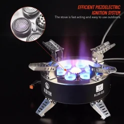 Hocheffizienter Mini-Campingkocher – Tragbarer Outdoor-Kocher