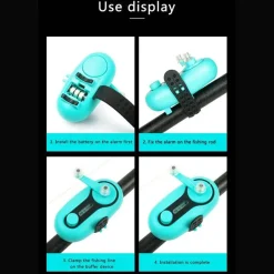 Hochempfindlicher Angelalarm - Fischbiss-Alarmsystem