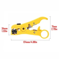 Hochleistungs-Abisolierzange und Kabelschneider – Elektrowerkzeug für Profis