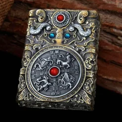 Hochleistungs-Petroleumfeuerzeug aus Stahl – Funkenzündungswerkzeug