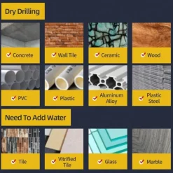 Hochleistungs-Sechskantbohrer-Set – Ultimatives Kreuzbohrer-Werkzeug