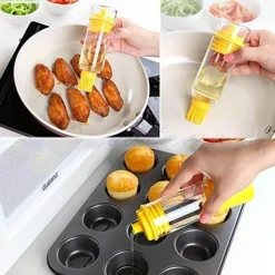 Honigöl-Applikatorflasche – Pinsel für ätherische Öle zum Basteln und Kochen