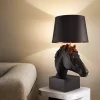 Horse Head Desk Lamp - Unique Equestrian Home Decor