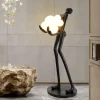 Humanoide Skulptur Stehlampe - Moderne Kunst Design Beleuchtung