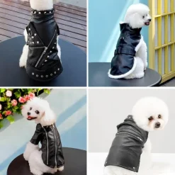 Hundemantel aus Leder – Stilvolle Haustierjacke