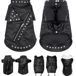 Hundemantel aus Leder – Stilvolle Haustierjacke