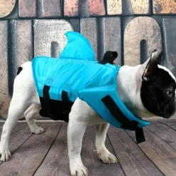 Hundeschwimmweste - Hai-Schwimmweste für Haustiere