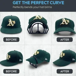 Hutkrempenbieger für perfekte Kurven, kein Dämpfen erforderlich