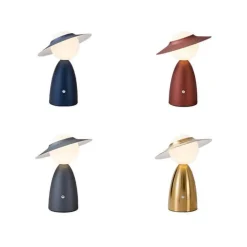 Hut-Tischlampe – Kreative Wohndekorbeleuchtung