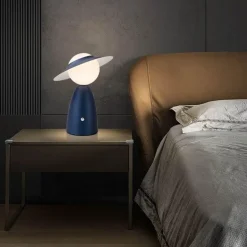 Hut-Tischlampe – Kreative Wohndekorbeleuchtung