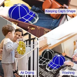 Hutwasch- und Trocknergestell – langlebiger Kappenreiniger und -former für Erwachsene und Kinder