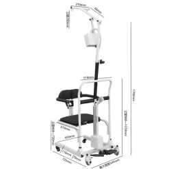 Hydraulischer Patientenliftsessel – Komfortabler medizinischer Lift