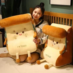 I AM TOAST Süßes, bequemes, waschbares Nachtkissen