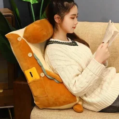 I AM TOAST Süßes, bequemes, waschbares Nachtkissen