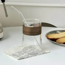 Iced Latte Coffee Tumbler - Vielseitiger Heiß-/Kaltgetränkebecher aus Glas