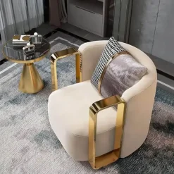 Ilaria Akzentstuhl – Stilvoller Beistellstuhl für das Wohnzimmer