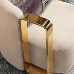 Ilaria Akzentstuhl – Stilvoller Beistellstuhl für das Wohnzimmer