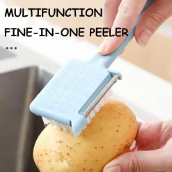 5-in-1 Obst- und Gemüseschäler – Kreatives Küchenwerkzeug