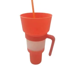 2-in-1 Snack- und Getränkehalter Cup