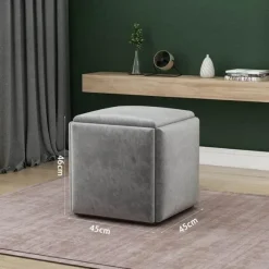 5-in-1 Transformable Space-Saving Chair - Versatile Folding Seat