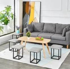 5-in-1 Transformable Space-Saving Chair - Versatile Folding Seat