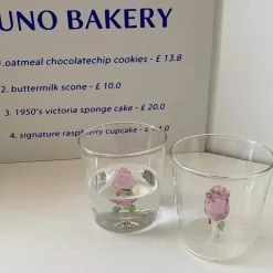 Individuelle 3D-Rosen-Champagnerflöte – Einzigartiges Weinkelchglas