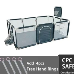 Indoor-Babyspielplatz – Sichere Abenteuerzone für Kleinkinder