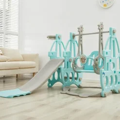 Indoor-Spielplatz-Rutschenset für Kinder – Multifunktionales Spielgerät