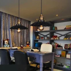 Industrial Hanging Lamp - Vintage Loft Iron Light Fixture