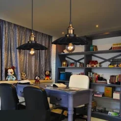 Industrial Hanging Lamp - Vintage Loft Iron Light Fixture