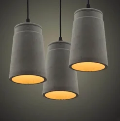 Industrial Hanging Light Fixture - Vintage Retro Loft Droplight