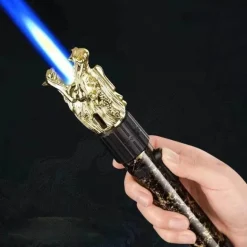 Inferno Dragon Flame Feuerzeug – verstellbare, winddichte Fackel