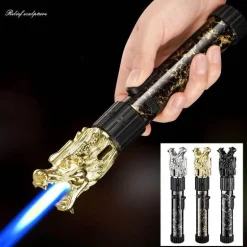 Inferno Dragon Flame Feuerzeug – verstellbare, winddichte Fackel