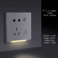 Infrarot-Sensor-Steckdose - Night Guardian Bewegungsmelderleuchte