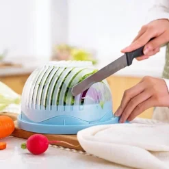 3-in-1-Gemüseschneider – Küchenwerkzeug zur Lebensmittelzubereitung, Abtropfgestell