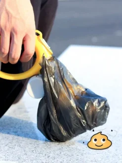 2-in-1-Hundekotschaufel – Werkzeug zur Entsorgung von Tierkot