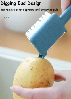 5-in-1-Küchenschäler und -reibe aus Edelstahl