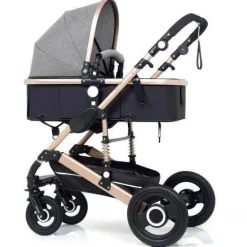 3-in-1-Kinderwagen – Modernes, multifunktionales Hochlandschaftsdesign