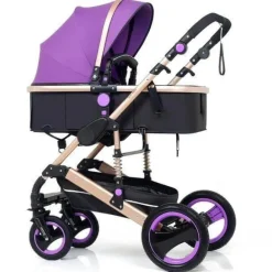 3-in-1-Kinderwagen – Modernes, multifunktionales Hochlandschaftsdesign