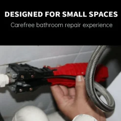 18-in-1-Klappschlüssel – Vielseitiges Multifunktionswerkzeug für Klempnerarbeiten