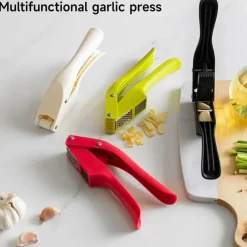 2-in-1-Knoblauchzerkleinerer und -schneider – Küchengerät zur einfachen Essenszubereitung
