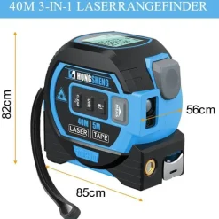 3-in-1-Laser-Maßband – Intelligentes Messwerkzeug für genaue Messungen