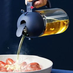 2-in-1-Ölsprühspender - Sprühflasche mit Speiseöl-Infuser
