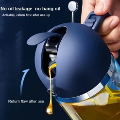 2-in-1-Ölsprühspender - Sprühflasche mit Speiseöl-Infuser