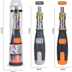 10-in-1-Mehrwinkel-Ratschenschraubendreher – Tragbares Werkzeug für vielseitigen Einsatz