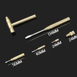 5-in-1-Mini-Werkzeugsatz mit abnehmbarem Schraubendreher